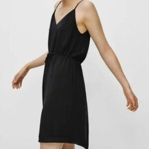 Aritzia Babaton Casmir Slip Dress – Black Small